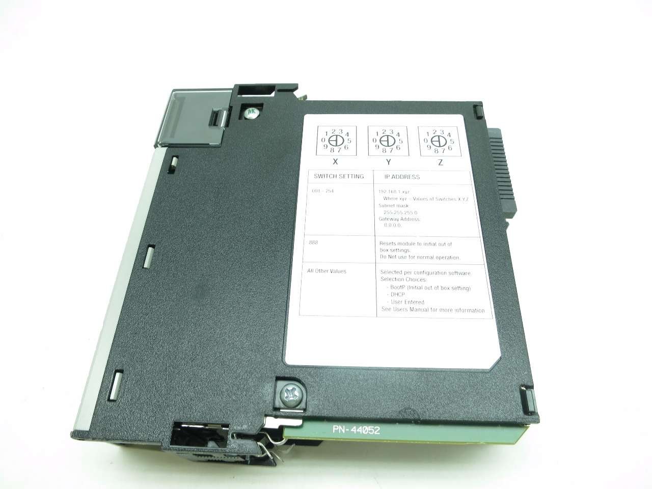 ALLEN BRADLEY 1756-EN2TR CONTROLLOGIX COMMUNICATIONS BRIDGE